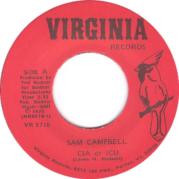 Sam Campbell - CIA Or ICU (7")