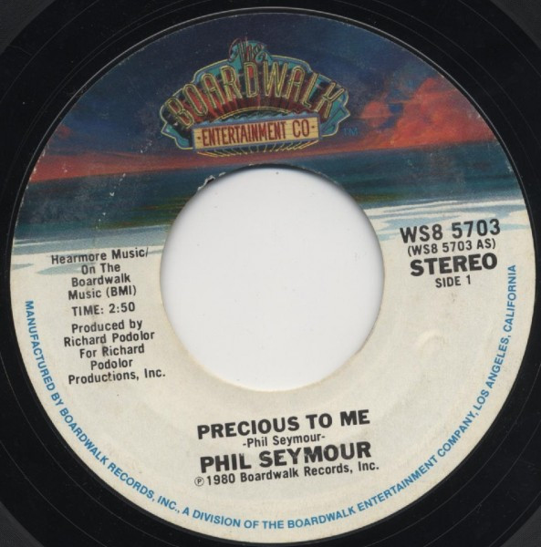 Phil Seymour - Precious To Me (7", Single)