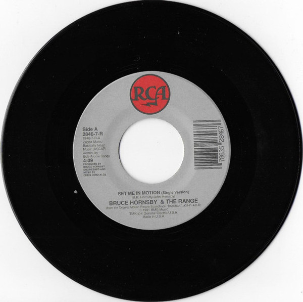 Bruce Hornsby And The Range - Set Me In Motion - RCA - 2846-7-R - 7" 1091496539