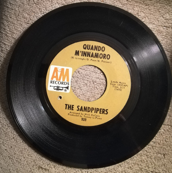 The Sandpipers - Quando M'Innamoro (7", Single)