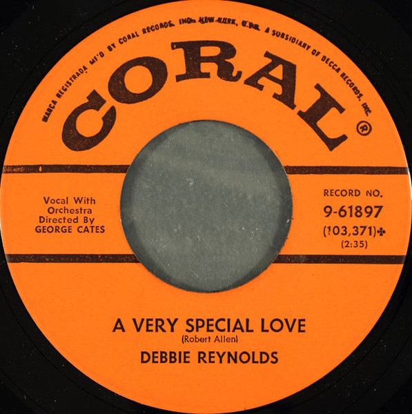 Debbie Reynolds - A Very Special Love (7", Glo)