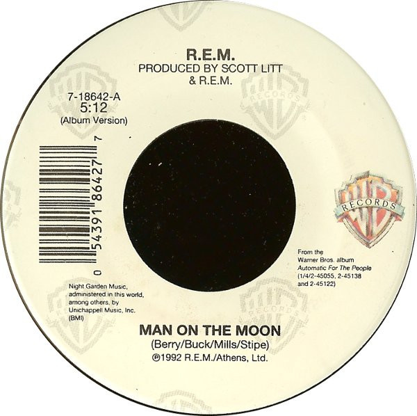R.E.M. - Man On The Moon (7", Single)