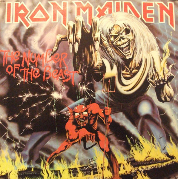 Iron Maiden - The Number Of The Beast (LP, Album, Win)