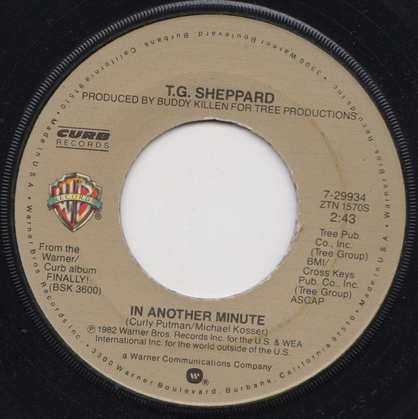 T.G. Sheppard - War Is Hell (On The Homefront Too) - Warner Bros. Records - 7-29934 - 7", Jac 1092436658