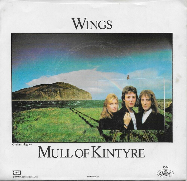 Wings (2) - Mull Of Kintyre / Girls School (7", Single, Win)