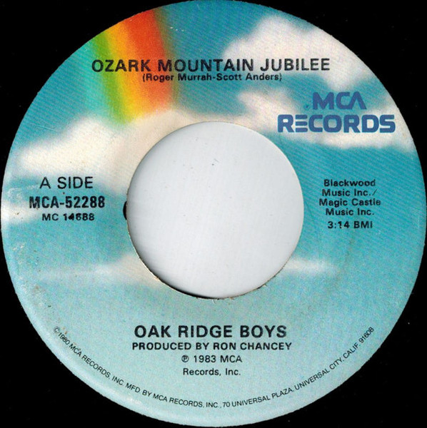 The Oak Ridge Boys - Ozark Mountain Jubilee / Deep Down Inside (7", Glo)