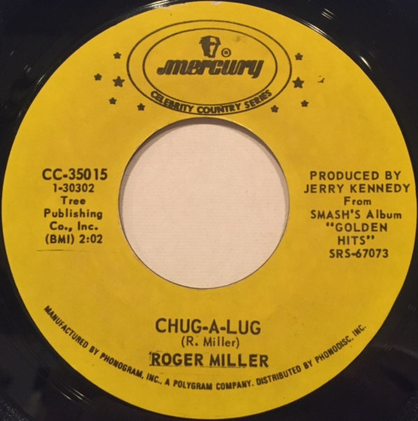 Roger Miller - Chug-A-Lug / Dang Me (7", RE)