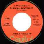 Merle Haggard - If We Make It Through December (7", Single, Win)