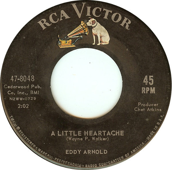 Eddy Arnold - A Little Heartache - RCA Victor - 47-8048 - 7", Single 1095651248