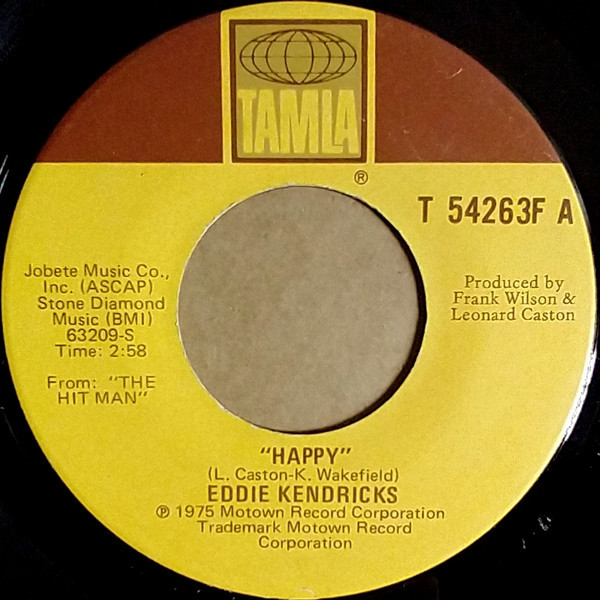 Eddie Kendricks - Happy / Deep And Quiet Love - Tamla - T 54263F - 7", Single 1097349768