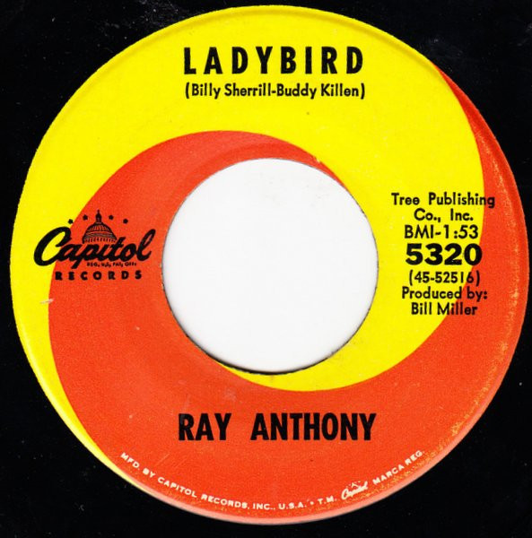 Ray Anthony - Ladybird / Tiger Tail (7", Single)