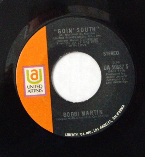 Bobbi Martin - Goin' South / Give A Woman Love (7", Single)