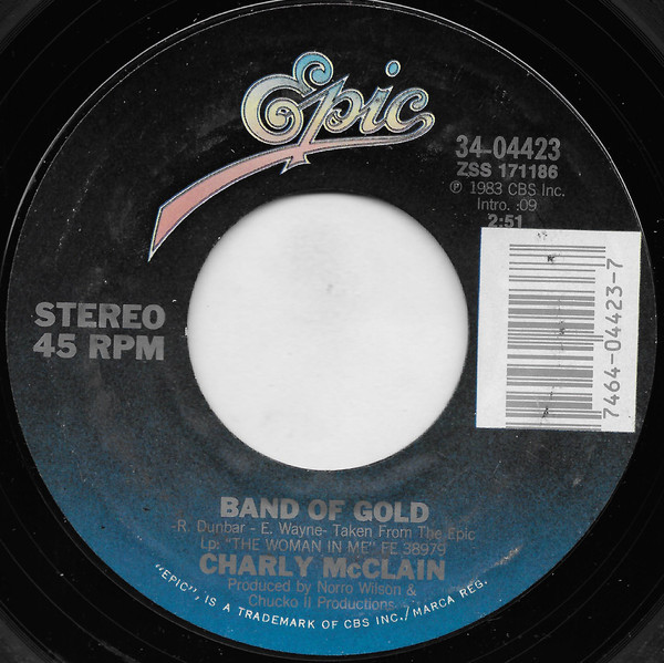 Charly McClain - Band Of Gold (7", Styrene, Pit)