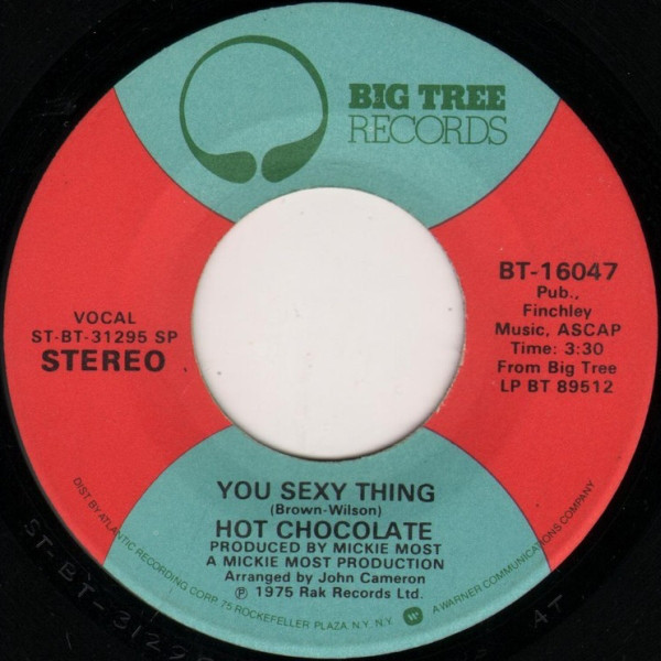 Hot Chocolate - You Sexy Thing (7", SP )
