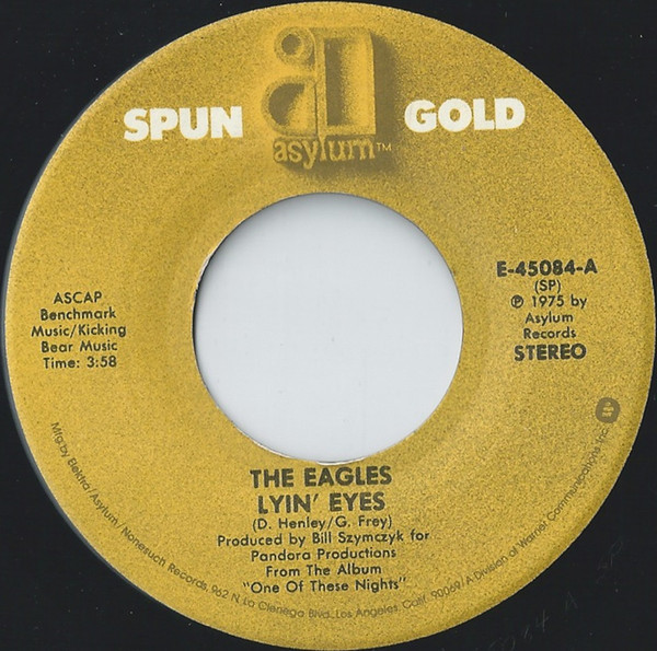 The Eagles* - Lyin' Eyes / Take It To The Limit (7", RE)