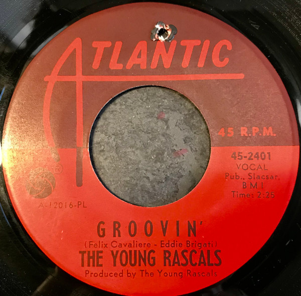 The Young Rascals - Groovin' - Atlantic - 45-2401 - 7", Single, Pla 1100037615