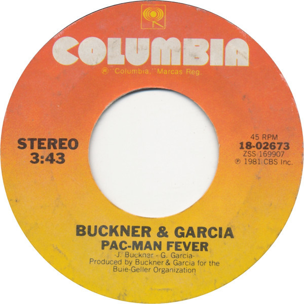 Buckner & Garcia - Pac-Man Fever (7", Single, Styrene, Ter)