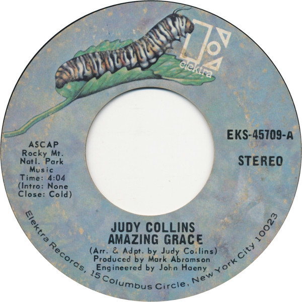 Judy Collins - Amazing Grace (7", Single, Ter)