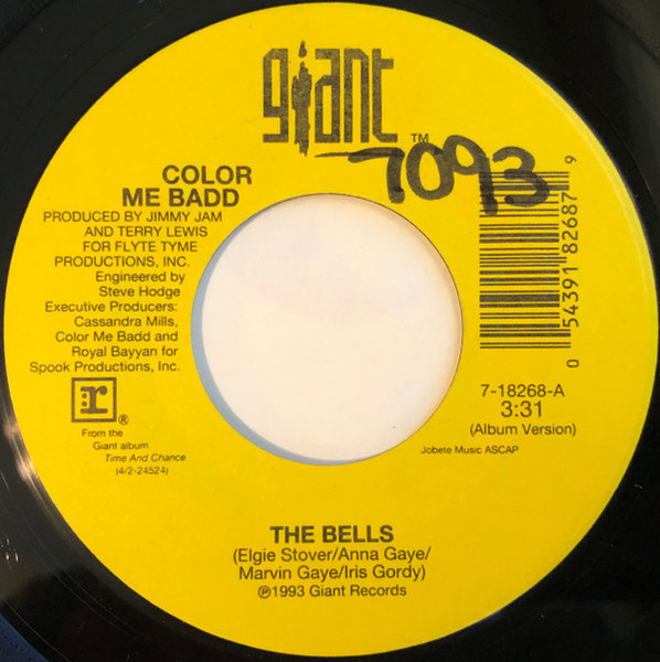 Color Me Badd - The Bells (7", Single)