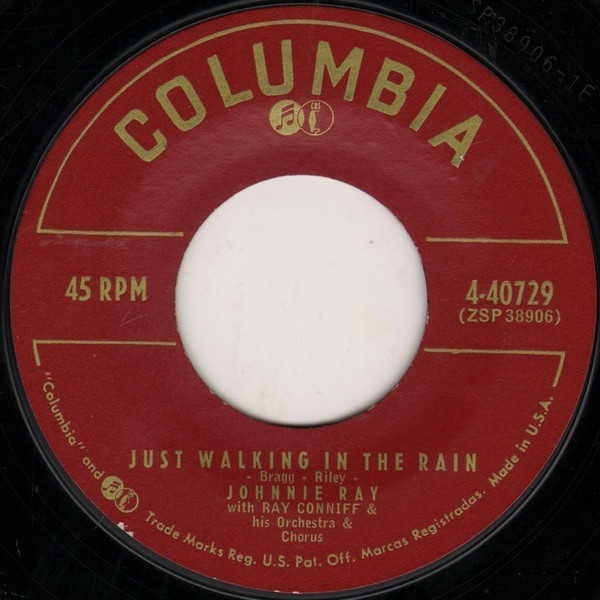 Johnnie Ray - Just Walking In The Rain / In The Candlelight - Columbia - 4-40729 - 7", Single, Styrene, Bri 1104245451