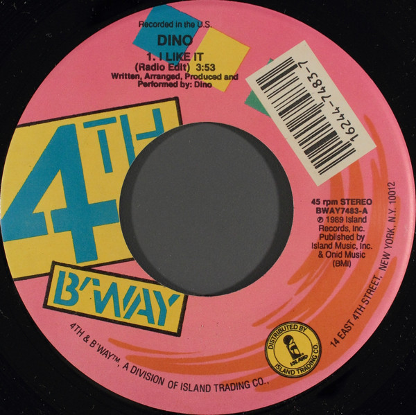 Dino (2) - I Like It (7")