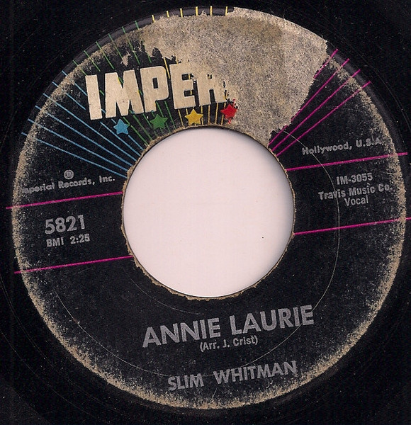 Slim Whitman - Annie Laurie (7", Single)