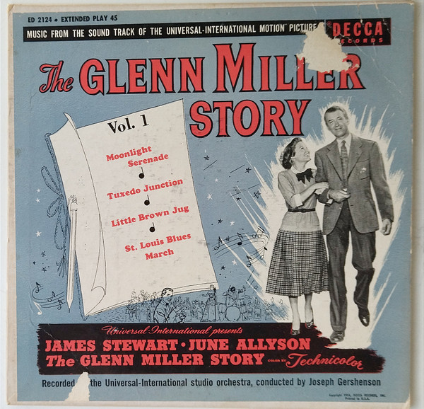 The Universal-International Studio Orchestra* - The Glenn Miller Story, Vol. 1 (7", EP)