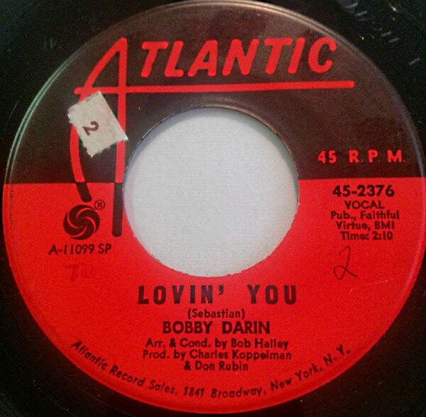 Bobby Darin - Lovin' You (7", Single)