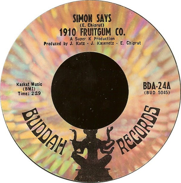 1910 Fruitgum Company - Simon Says - Buddah Records - BDA-24 - 7", Single, Ter 1105841449