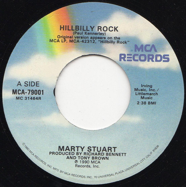 Marty Stuart - Hillbilly Rock - MCA Records - MCA-79001 - 7", Single 1108753333