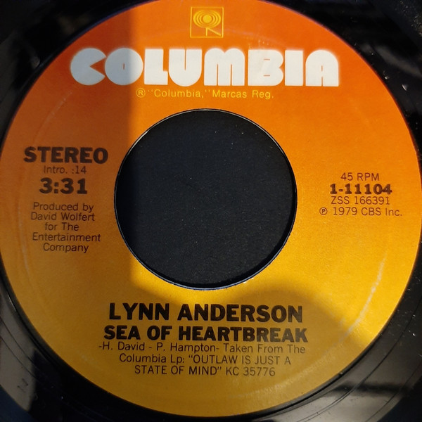 Lynn Anderson - Sea Of Heartbreak - Columbia - 1-11104 - 7" 1108791013