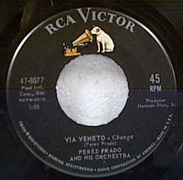 Perez Prado And His Orchestra - Via Veneto / La Ragazza  (7", Single)