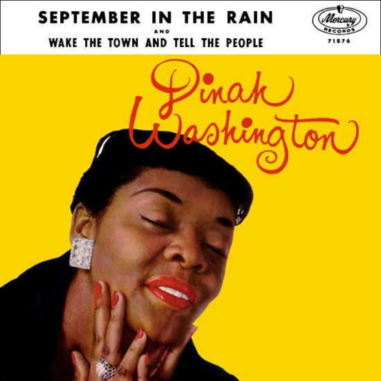 Dinah Washington - September In The Rain - Mercury - 71876 - 7", Single 1110824693