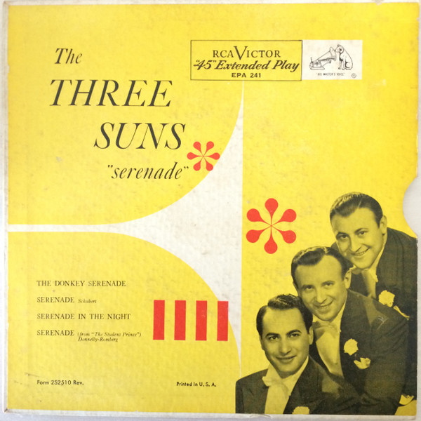 The Three Suns - Serenade - RCA - EPA-241 - 7", EP 1110826483