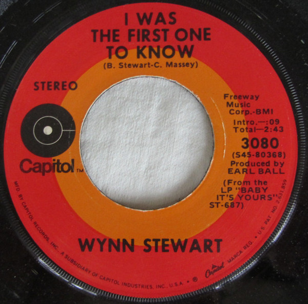 Wynn Stewart - Baby, It's Yours (7", Single)