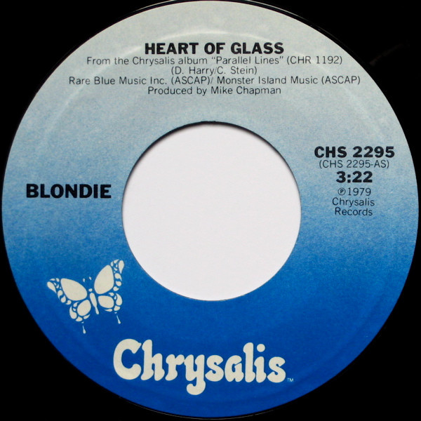 Blondie - Heart Of Glass - Chrysalis - CHS 2295 - 7", Single, Styrene, Pit 1112623254