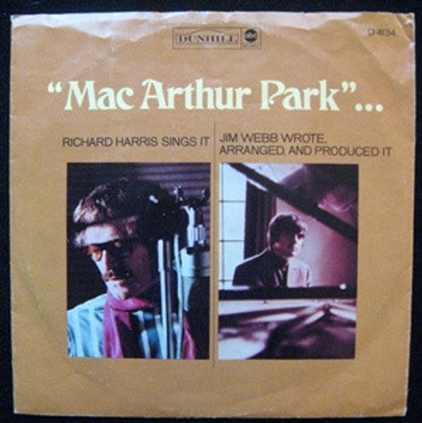 Richard Harris - Mac Arthur Park - Dunhill - 45-D-4134 - 7", Single 1112630572