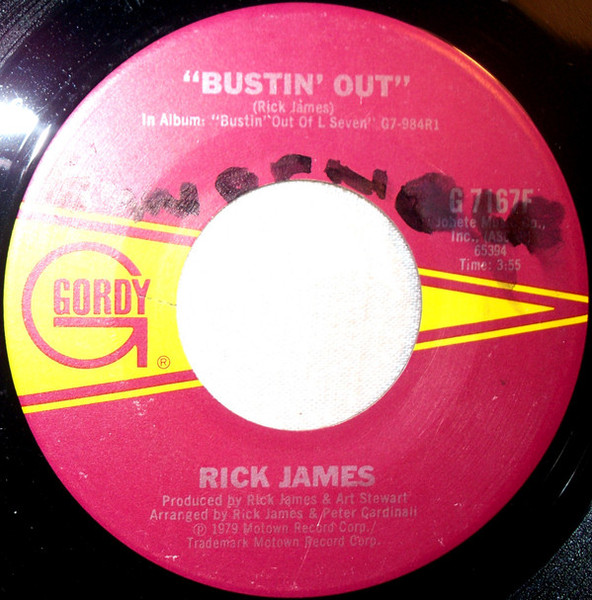 Rick James - Bustin Out (7")