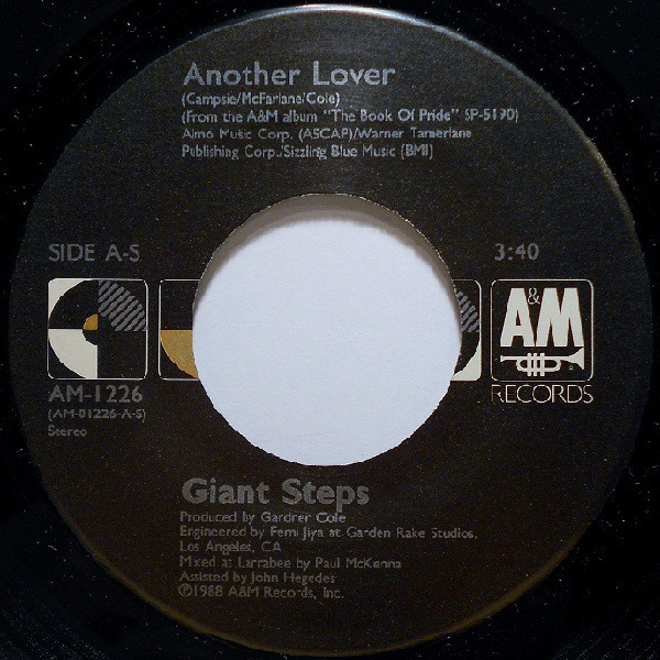Giant Steps (2) - Another Lover (7", Single)