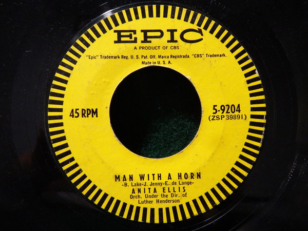 Anita Ellis - Man With A Horn / Forbidden Fruit (7", Single)