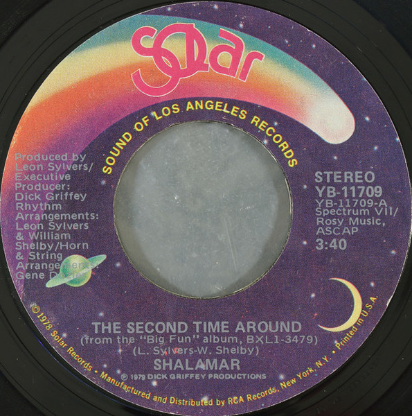 Shalamar - The Second Time Around (7", Styrene, She)
