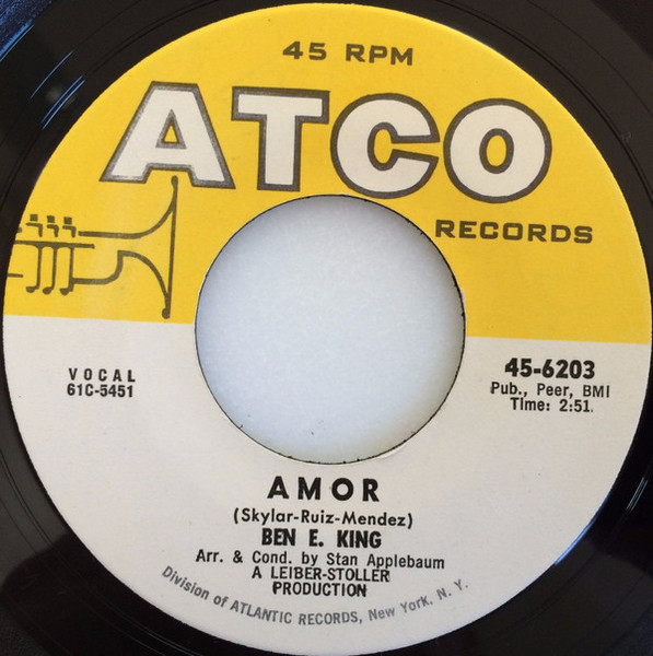 Ben E. King - Amor (7", Single)