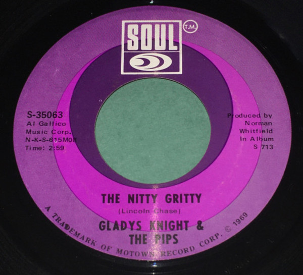 Gladys Knight And The Pips - The Nitty Gritty  - Soul - S-35063 - 7", Single 1115297223