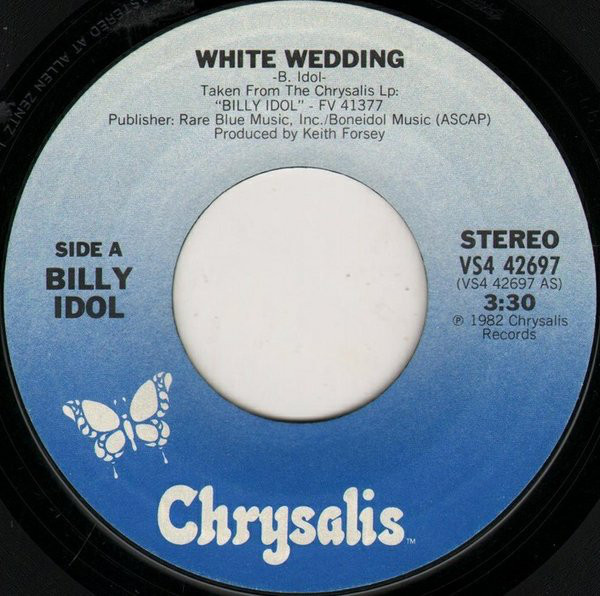 Billy Idol - White Wedding (7", Single, Pit)