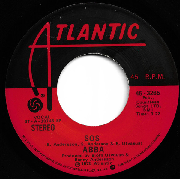 ABBA - SOS (7", Single, SP )