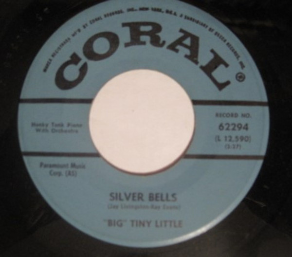 "Big" Tiny Little - Silver Bells (7", Mono, Promo)