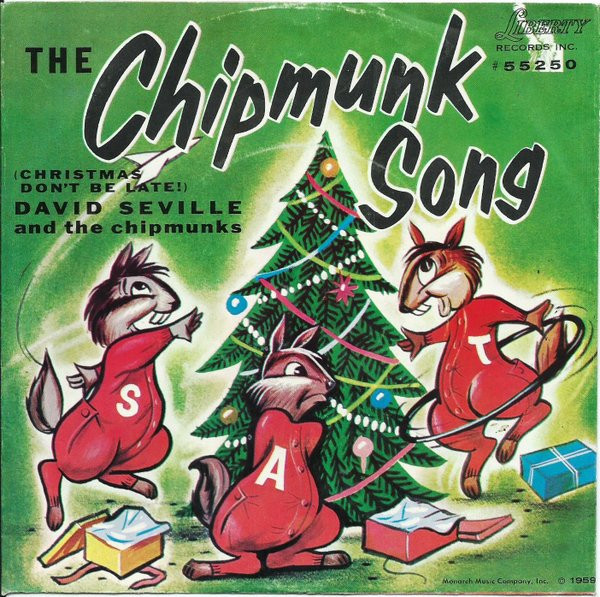 David Seville And The Chipmunks - The Chipmunk Song / Alvin's Harmonica (7", Single)