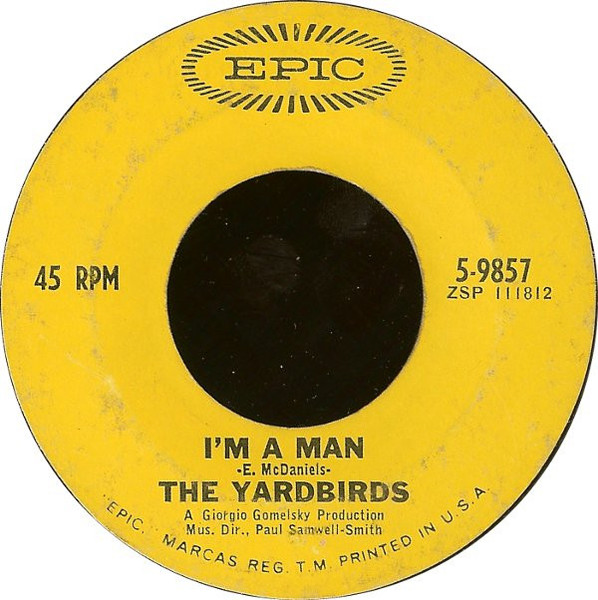 The Yardbirds - I'm A Man (7", Single)