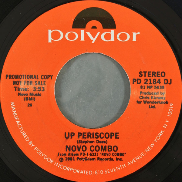 Novo Combo - Up Periscope (7", Single, Promo)