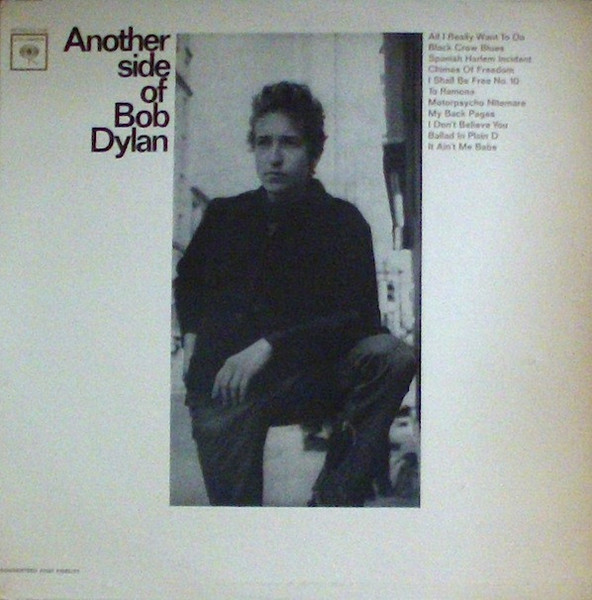 Bob Dylan - Another Side Of Bob Dylan (LP, Album, Mono)